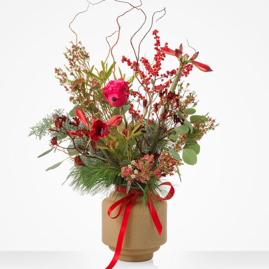 Feestelijk december boeket