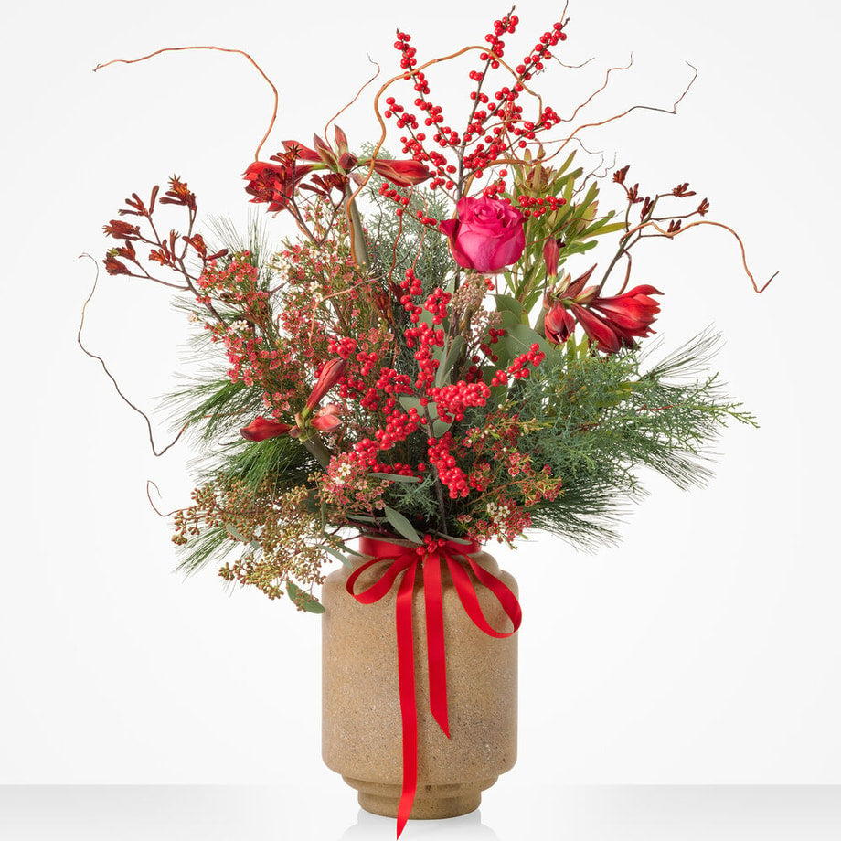 Feestelijk december boeket