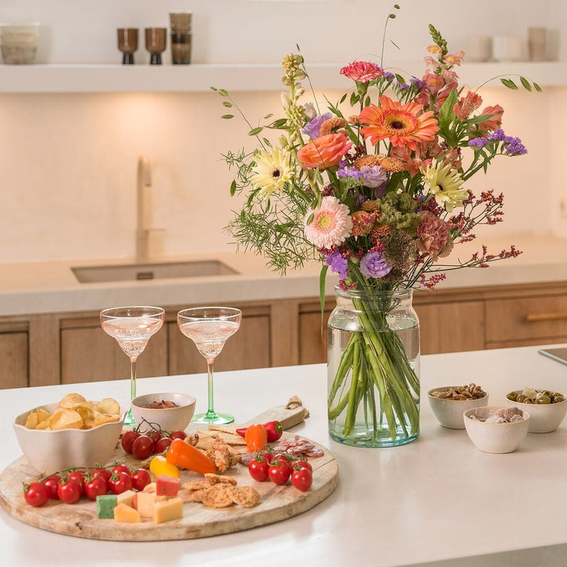 Gefeliciteerd bloemen