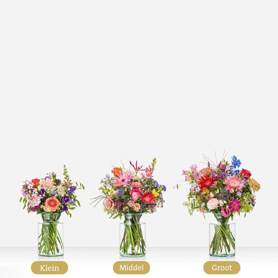 Duurzaam rond boeket