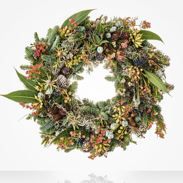 Kerstkrans deluxe