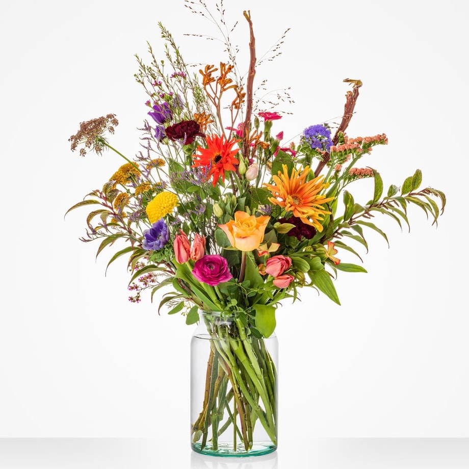 Kleurrijke lente boeket
