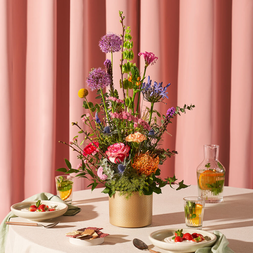 Moederdag bloemstuk (inclusief pot!)