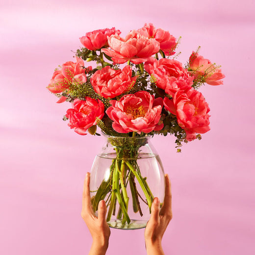 Mooie pioenen boeket