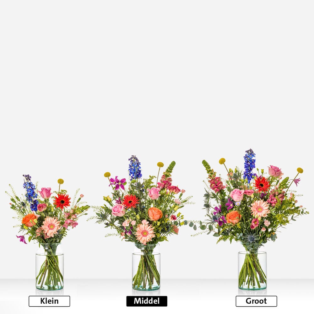 Speciaal voor jou boeket (cadeauset met chocolade)