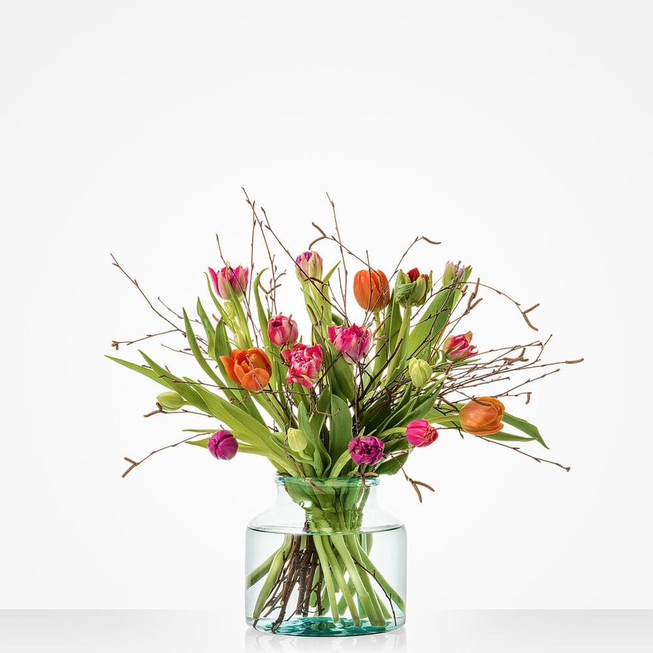 Tulpen verrassing boeket