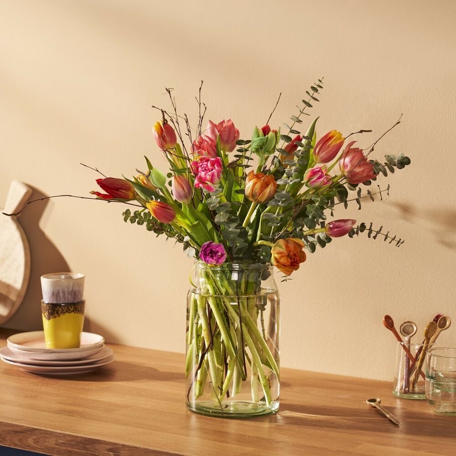 Tulpen verrassing boeket