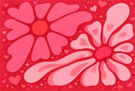 Valentijn bloemenliefde