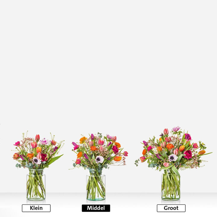 Vrolijk voorjaar boeket