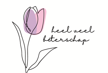 Beterschap met tulp