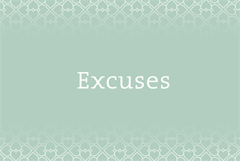 Excuses neutraal