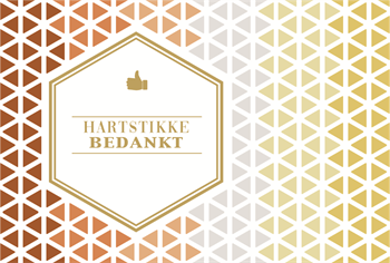Hartstikke bedankt