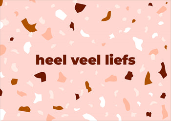 Veel liefs confetti