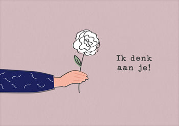 Bloemen ik denk aan je