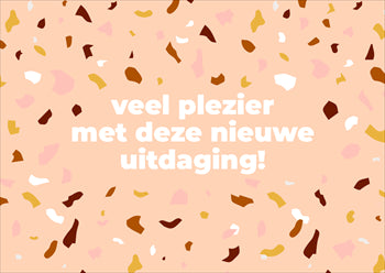 Nieuwe uitdaging confetti