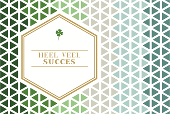 Heel veel succes