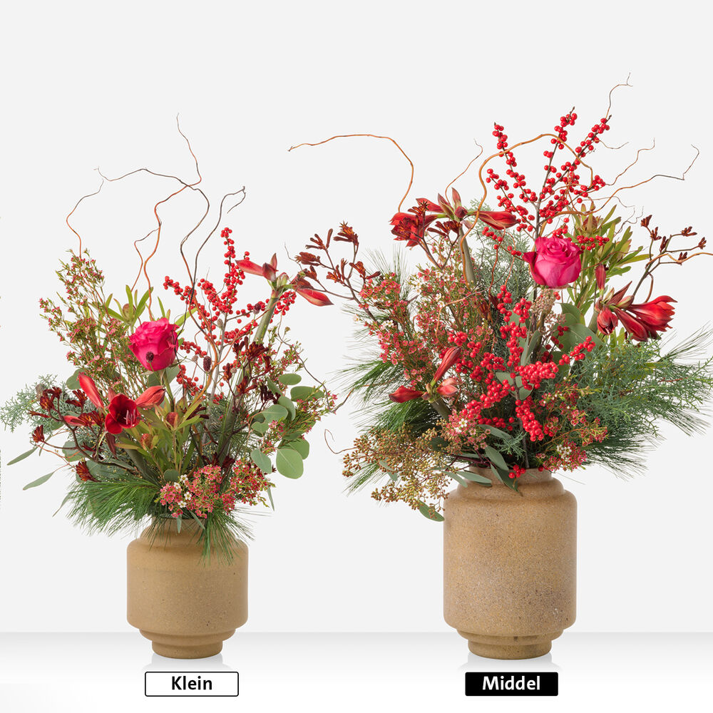 Feestelijk december boeket